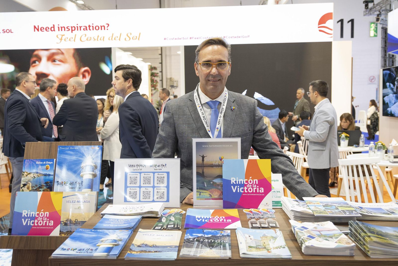 El concejal de Turismo en la WTM de Londres
