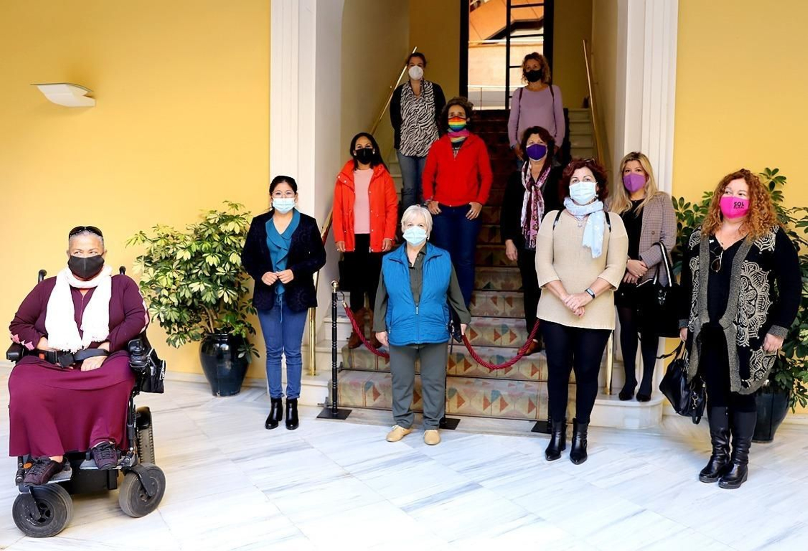 Reunión del Consejo Local de las Mujeres, hoy, en el Ayuntamiento, con la delegada de Igualdad, Ana Hérica Ramos.