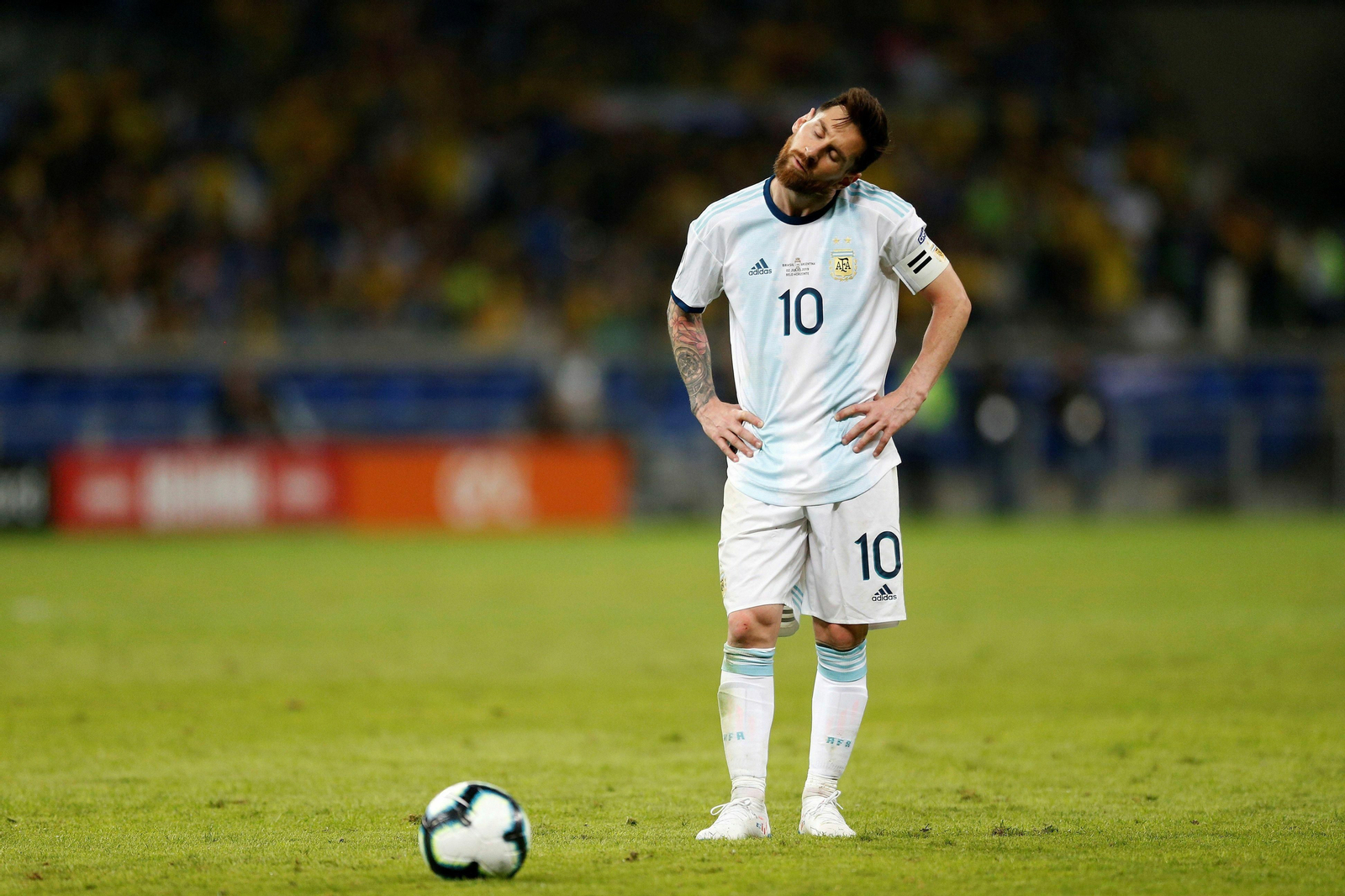 Las imágenes del Brasil-Argentina de la semifinal de la Copa América