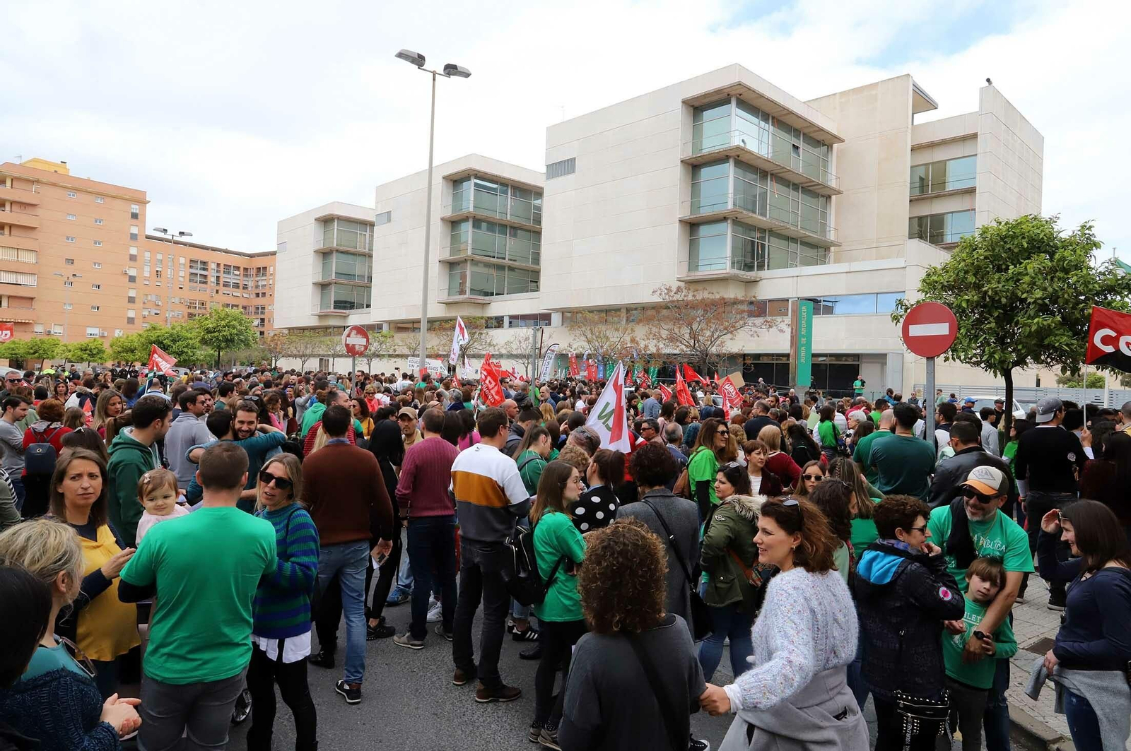 Imágenes de la manifestación en defensa de la educación pública