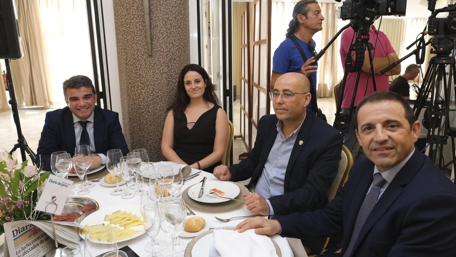 Imágenes del Foro Joly en Almería, con el Gobernador del Banco de España, Pablo Hernández de Cos