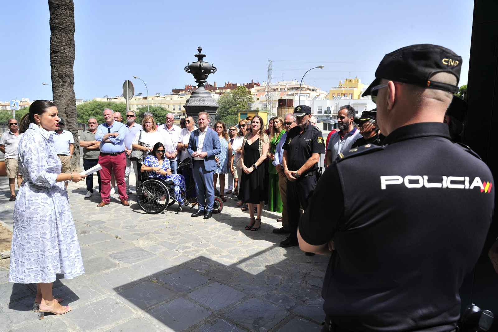 Acto de recuerdo a Miguel Ángel Blanco en San Fernando.