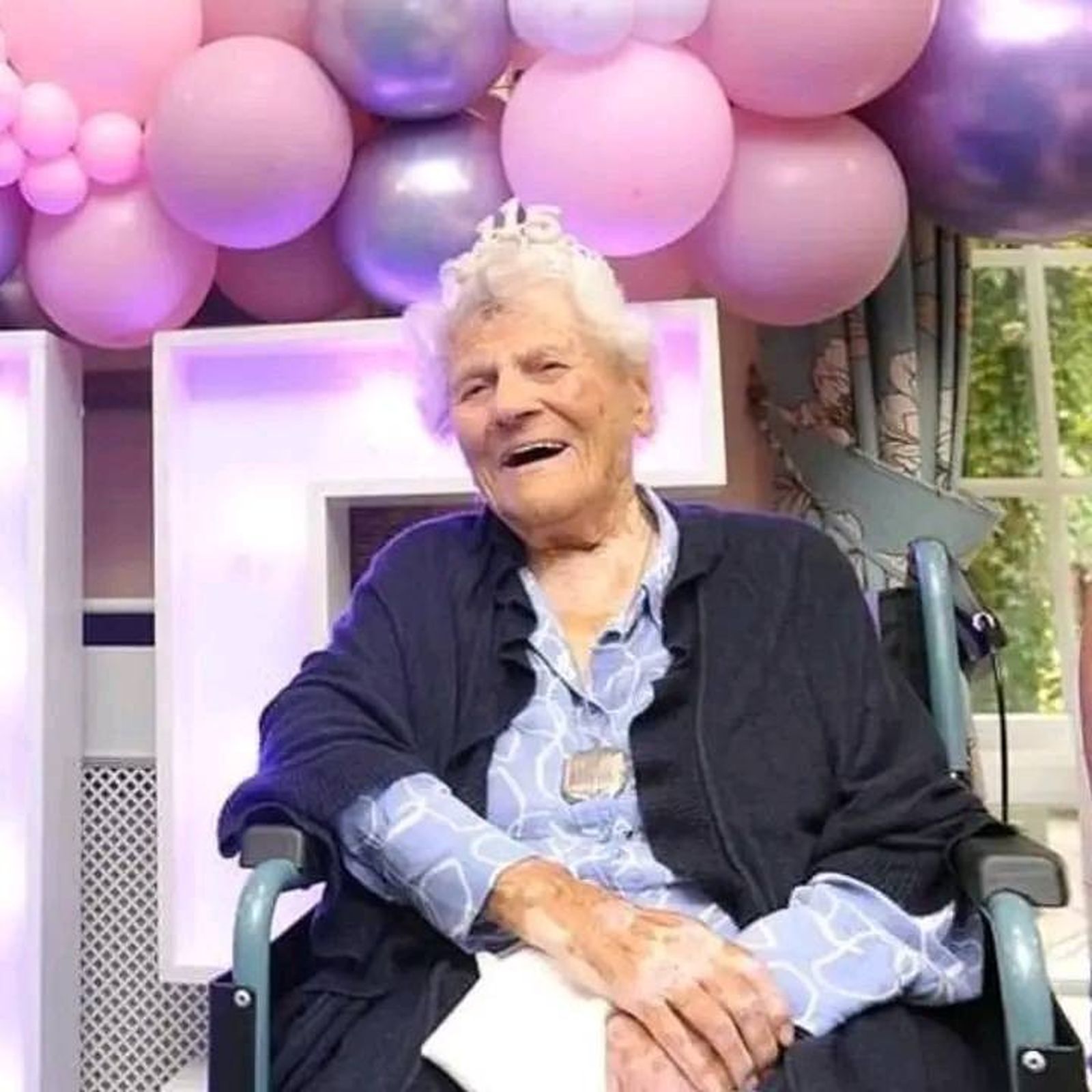 Ethel Caterham, en su 115 cumpleaños.