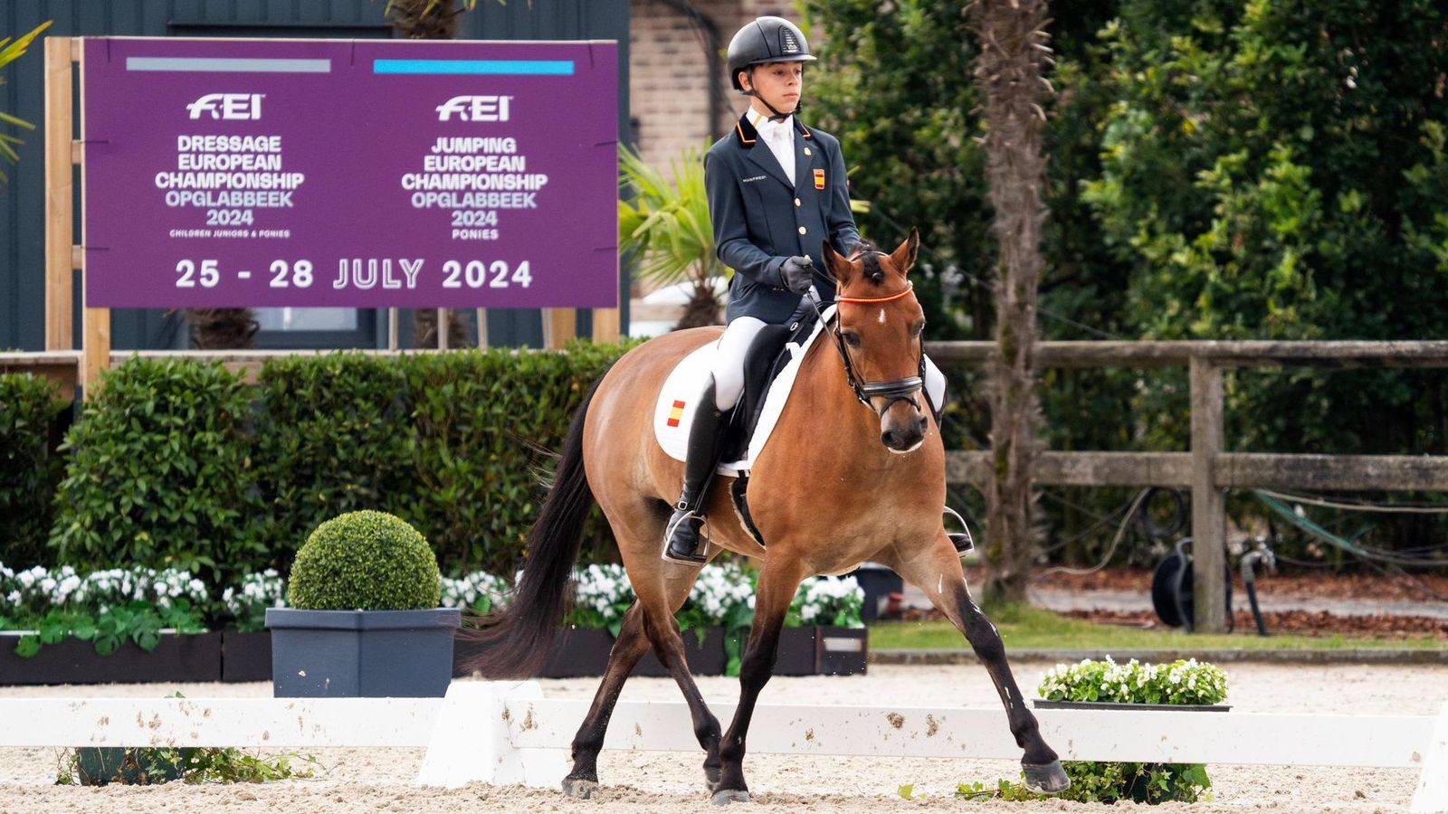 Curro Ramírez, en plena competición