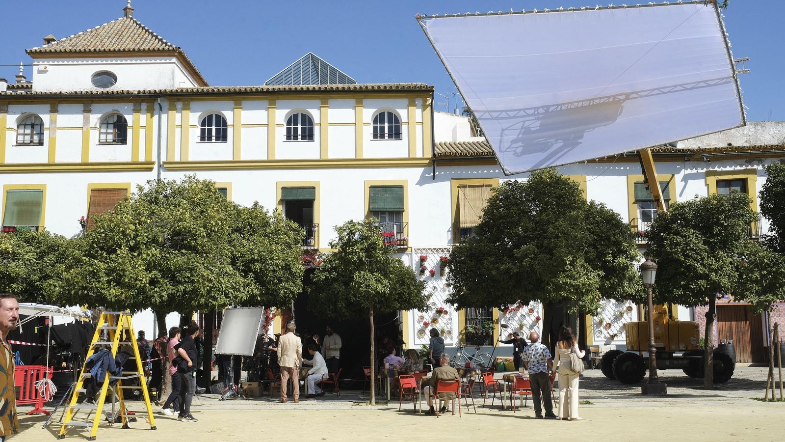 Rodaje de la segunda temporada de 'Berlín' en Sevilla