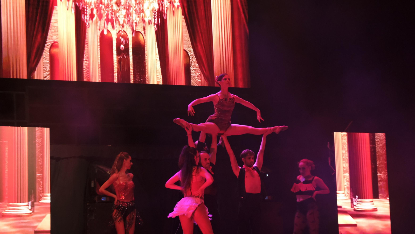 Imágenes del espectáculo 'The Talent' en la Gala XV Aniversario Diario de Almería