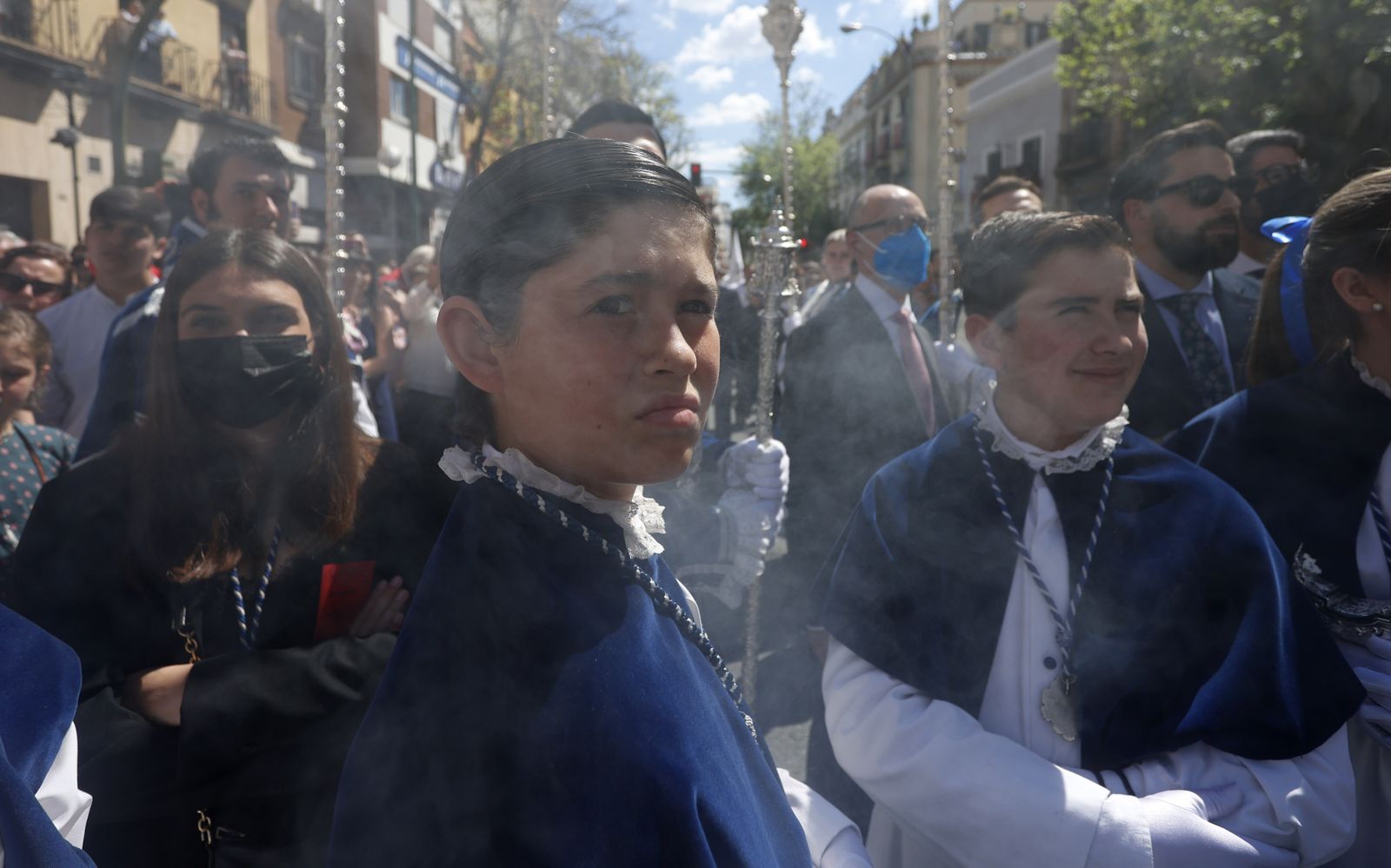 Imágenes de la salida de la hermandad de Los Negritos