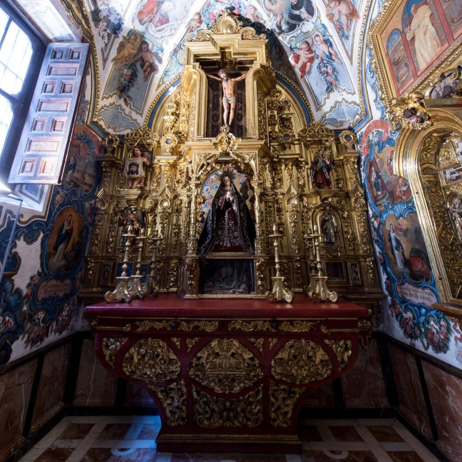 El oratorio del camarín.