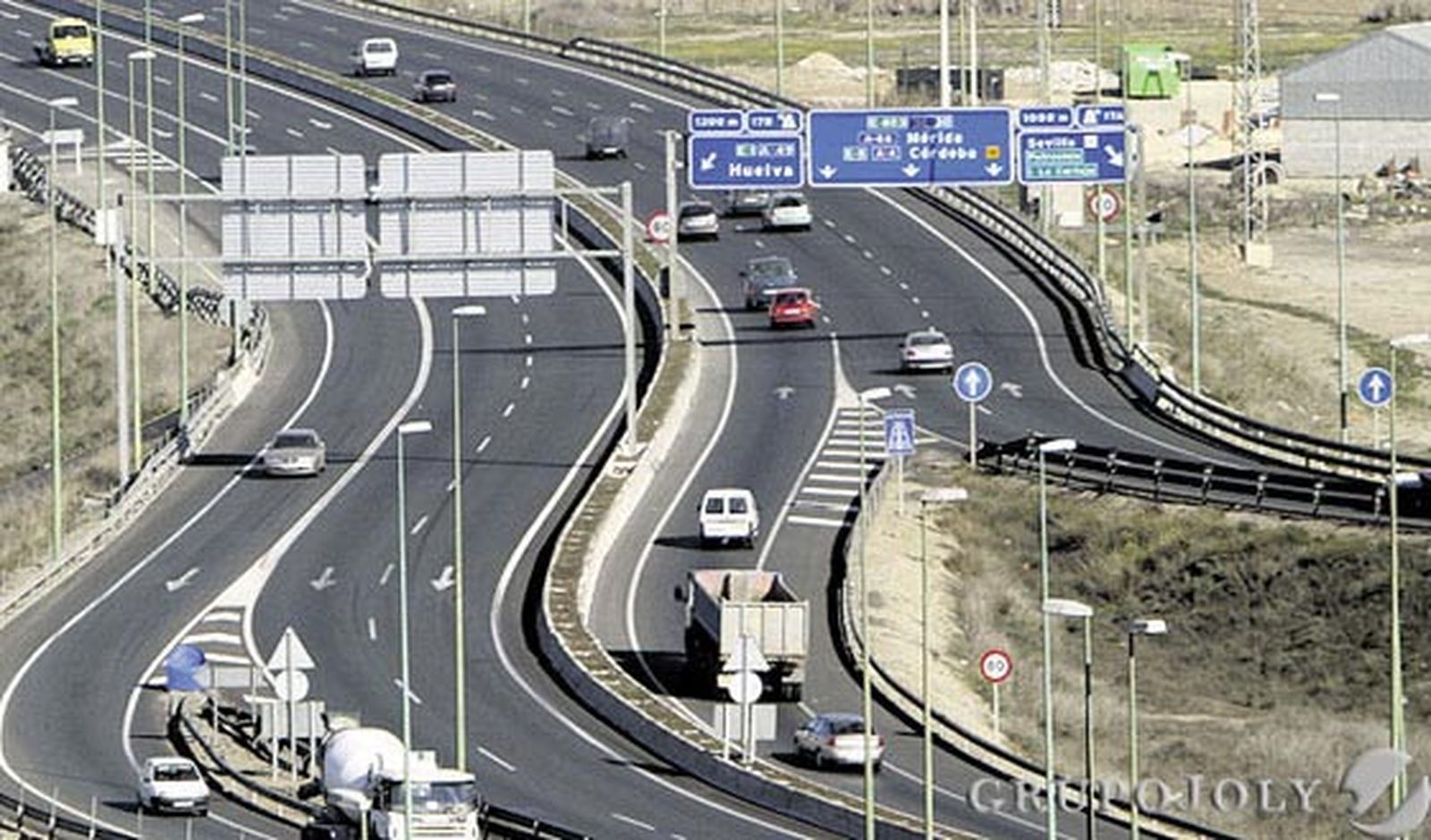 Imagen de la SE-30, ronda de circunvalación de Sevilla.