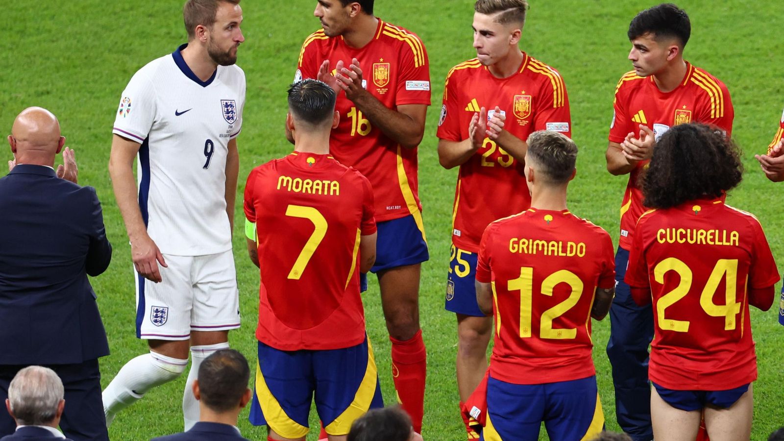 Las mejores fotos del título de España ante Inglaterra