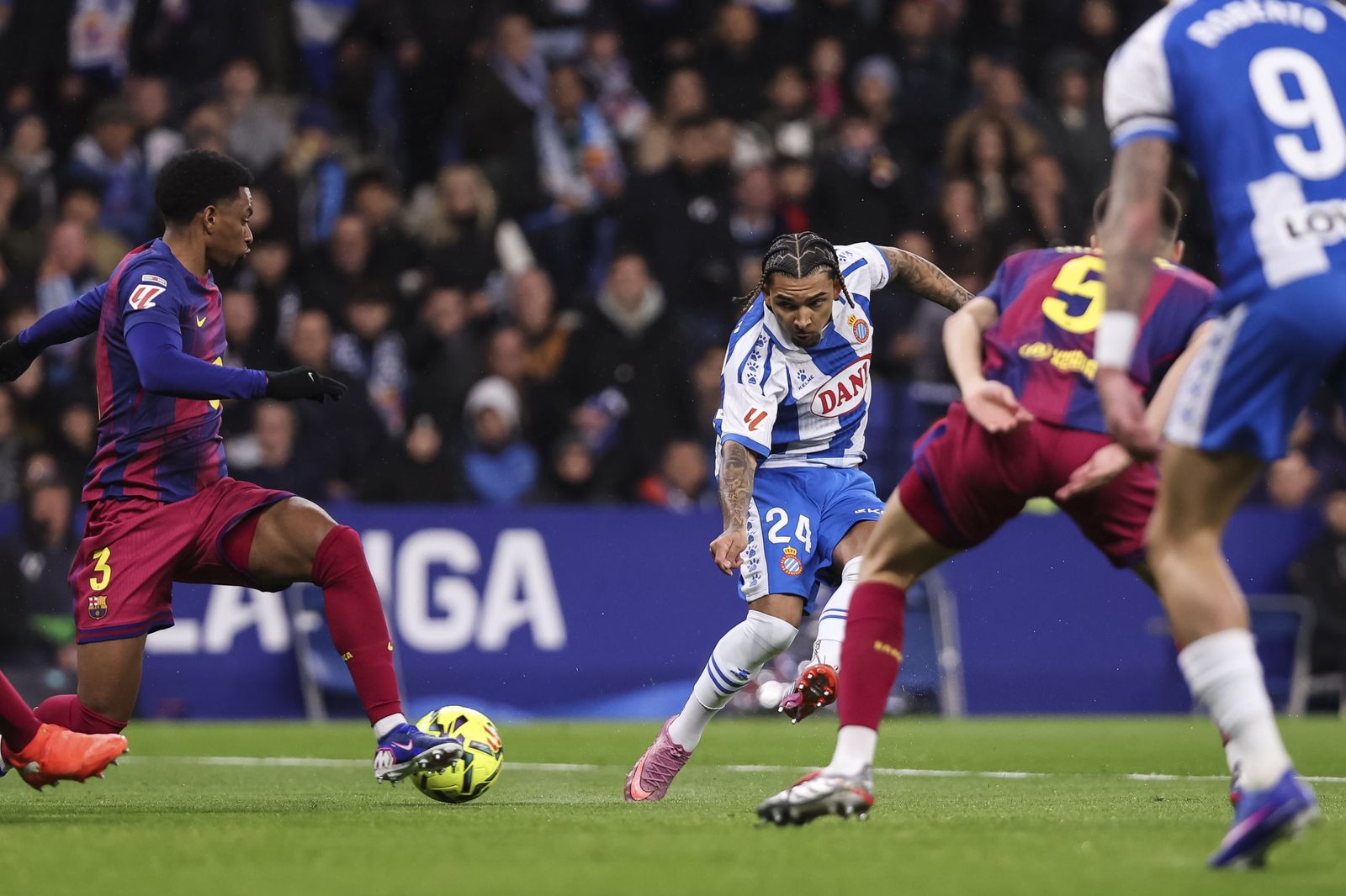 Las fotos del Espanyol-Barcelona