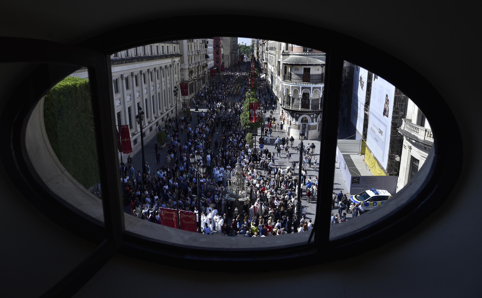 La procesión del Corpus en Sevilla