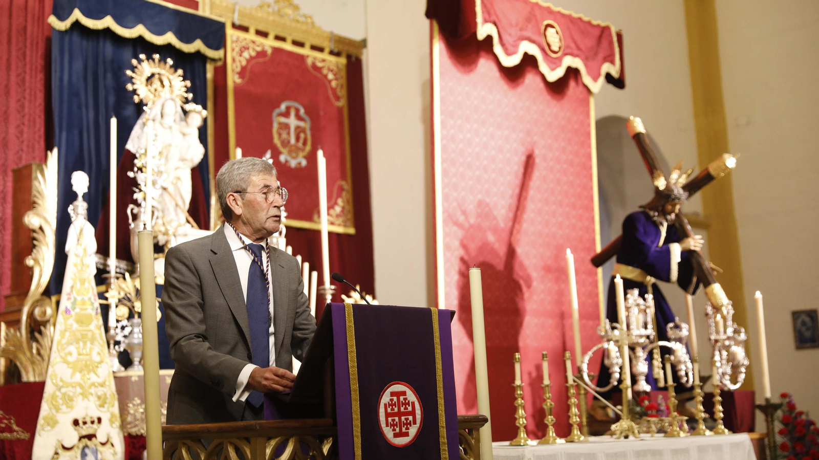 Exaltación del Nazareno a cargo de Tomás Herrera