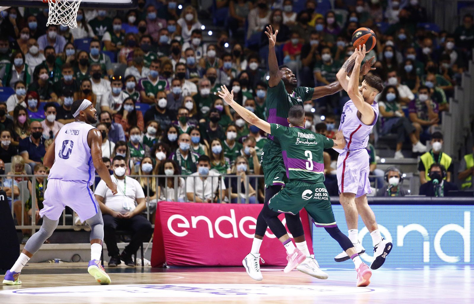 Las fotos del Unicaja-Barça