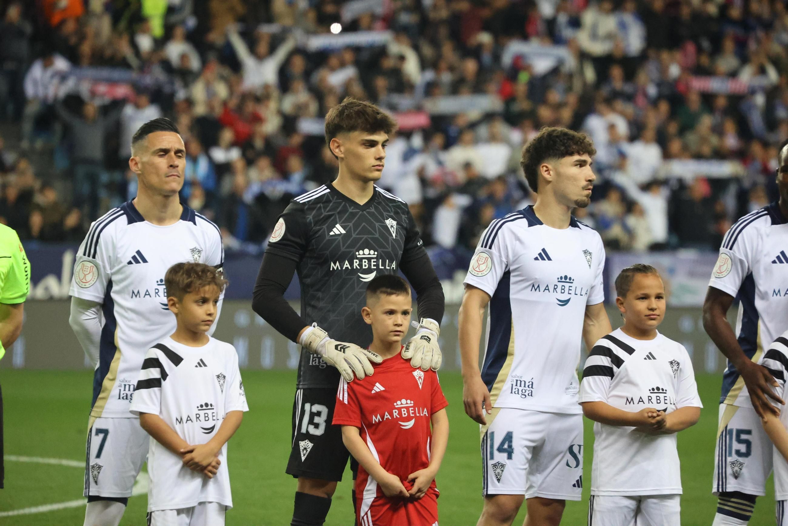 El Marbella-Atlético de Madrid, en fotos