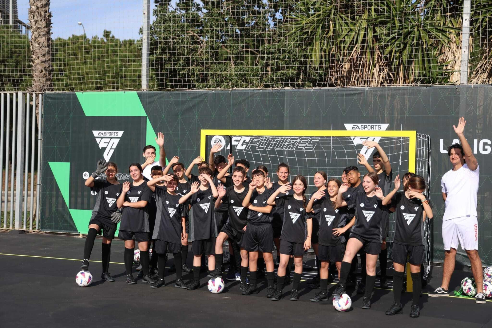 EA Sports y LaLiga lanzan una pista futurista en La Luz