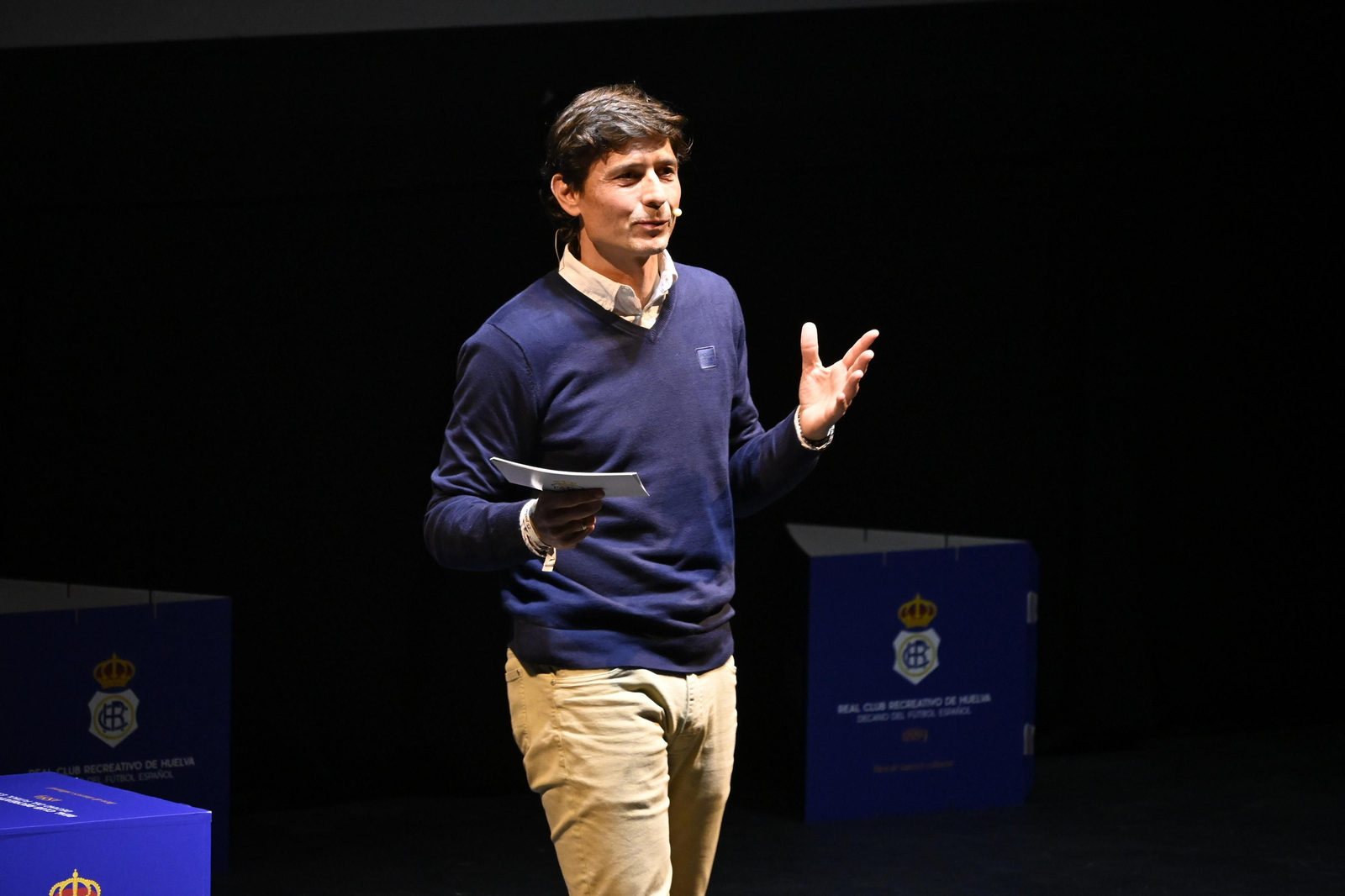 Gala final del Recreativo de Huelva en la Casa Colón, en la Casa Colón