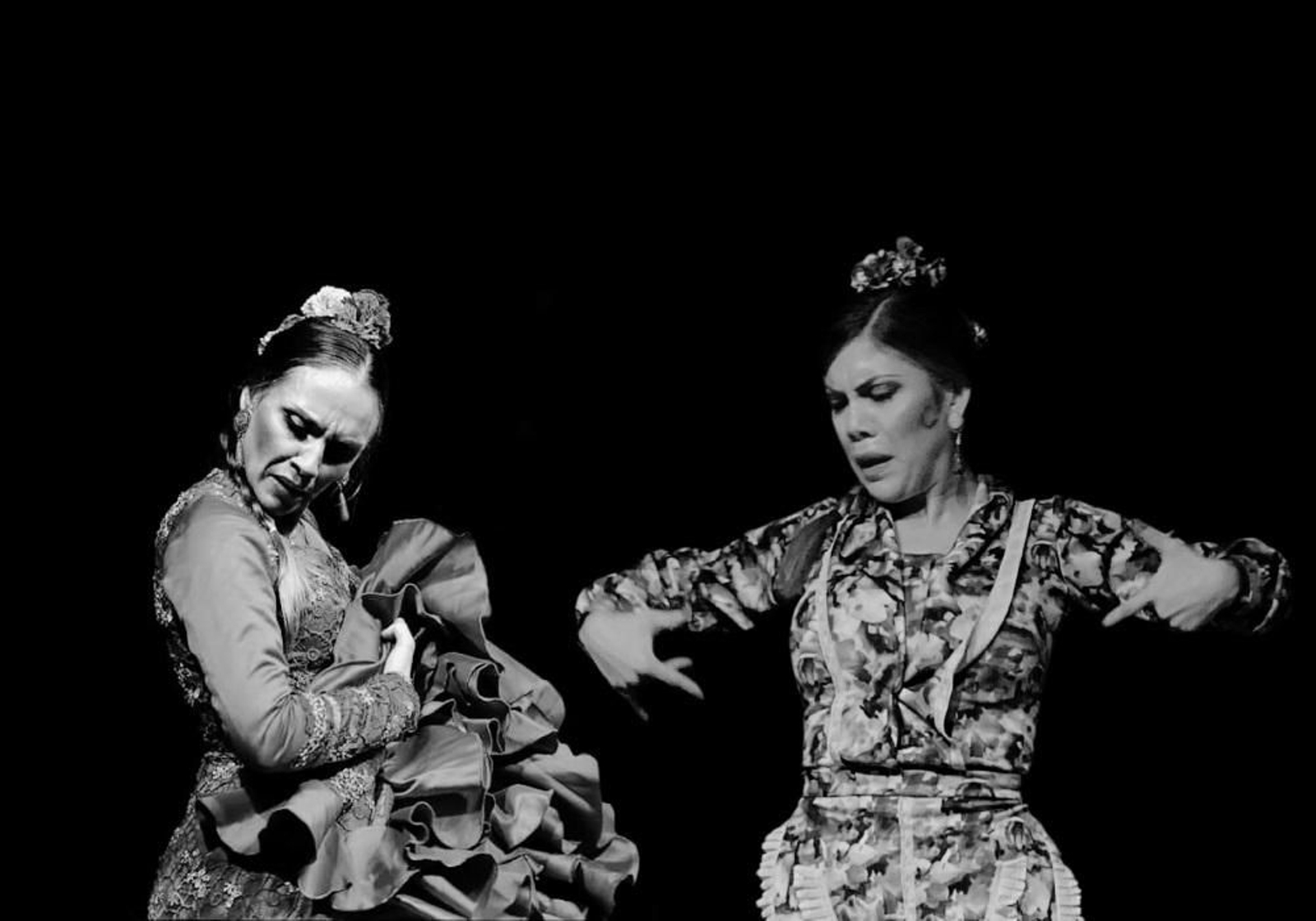 María Villena y Macarena Mulero, dos grandes bailaoras.