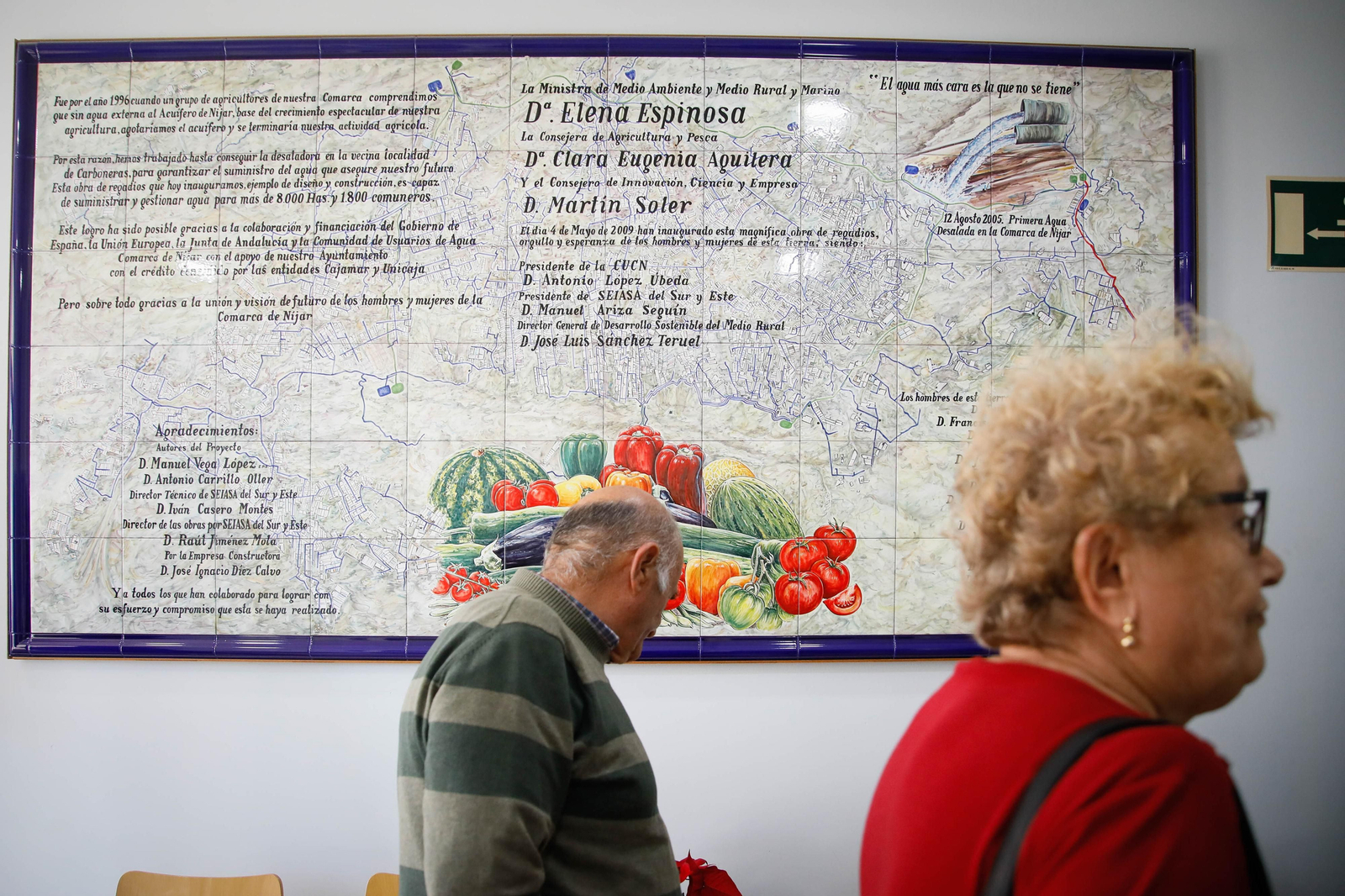 CUCN visita la desaladora de Carboneras y las balsas de Níjar
