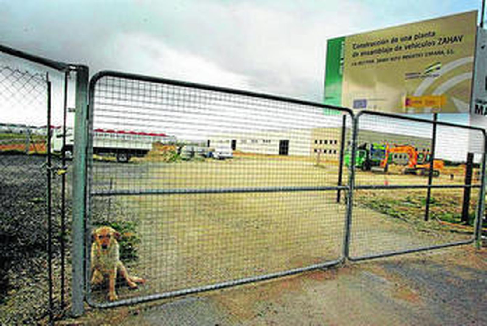 Imagen de archivo de los terrenos donde Zahav pretendía instalarse.