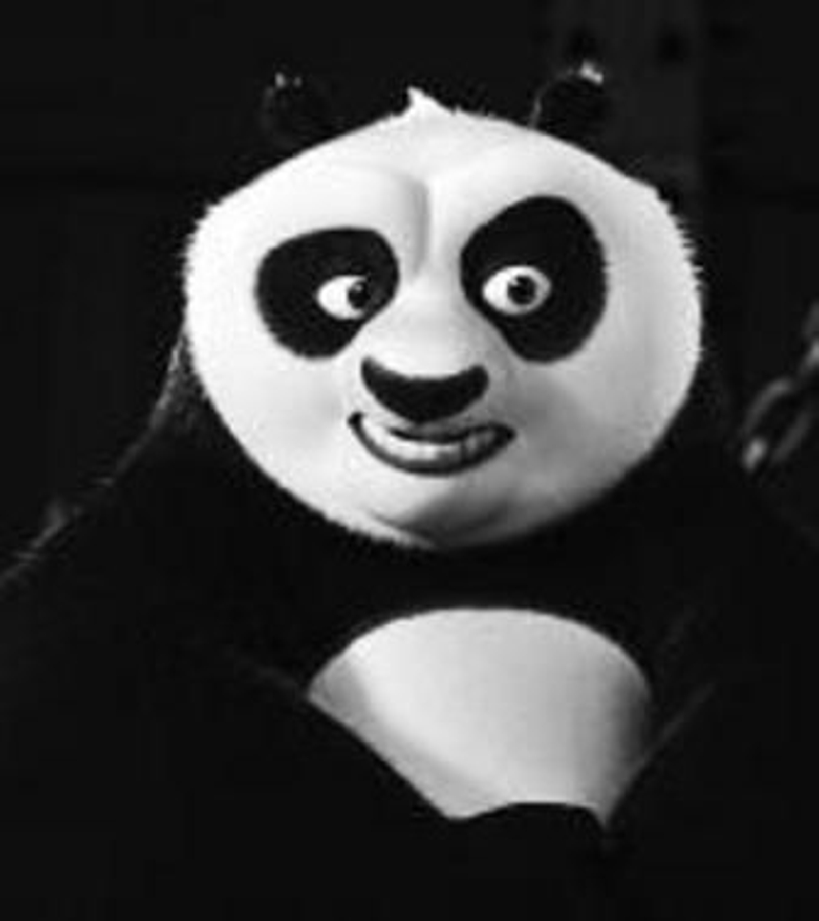 El panda protagonista.