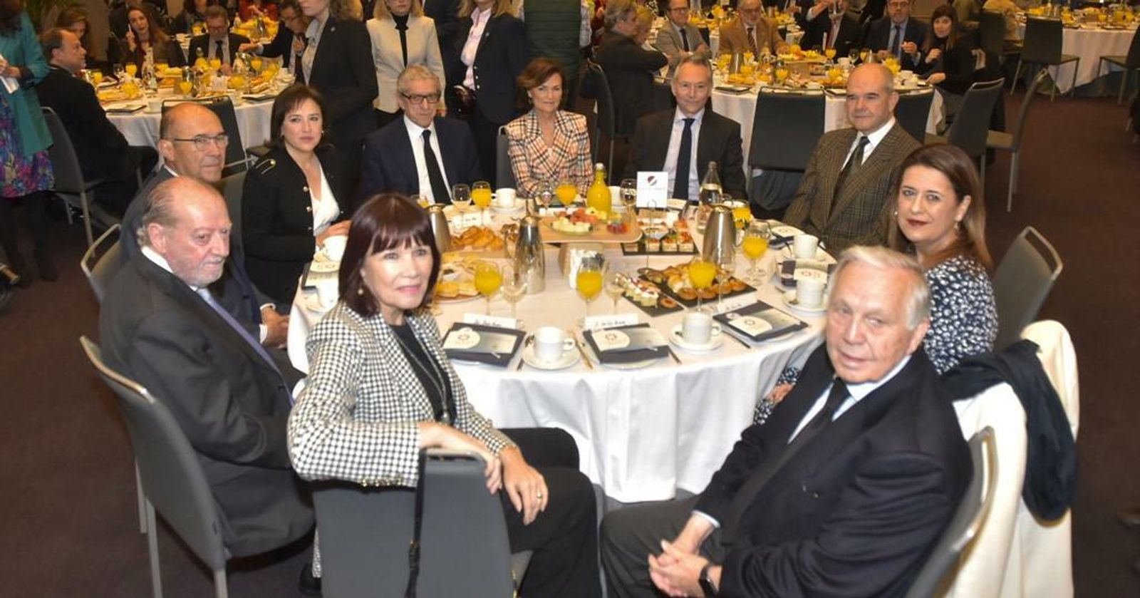 Carmen Calvo, en el Foro Joly organizado este viernes en Sevilla.