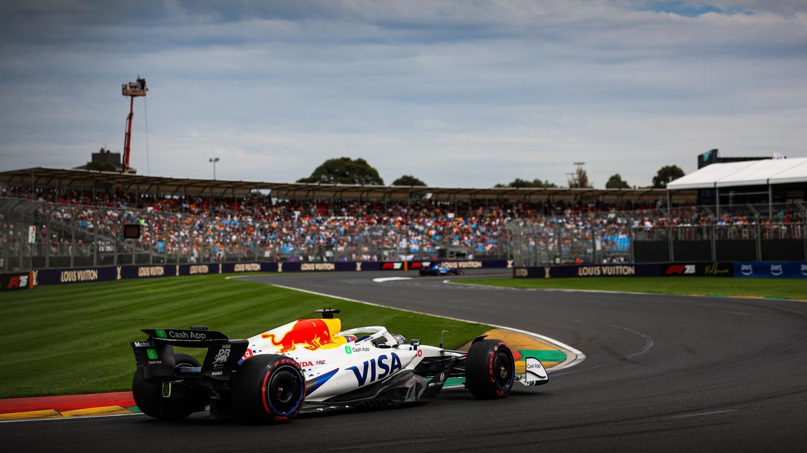 Los fotos del arranque de la Fórmula 1 en Melbourne