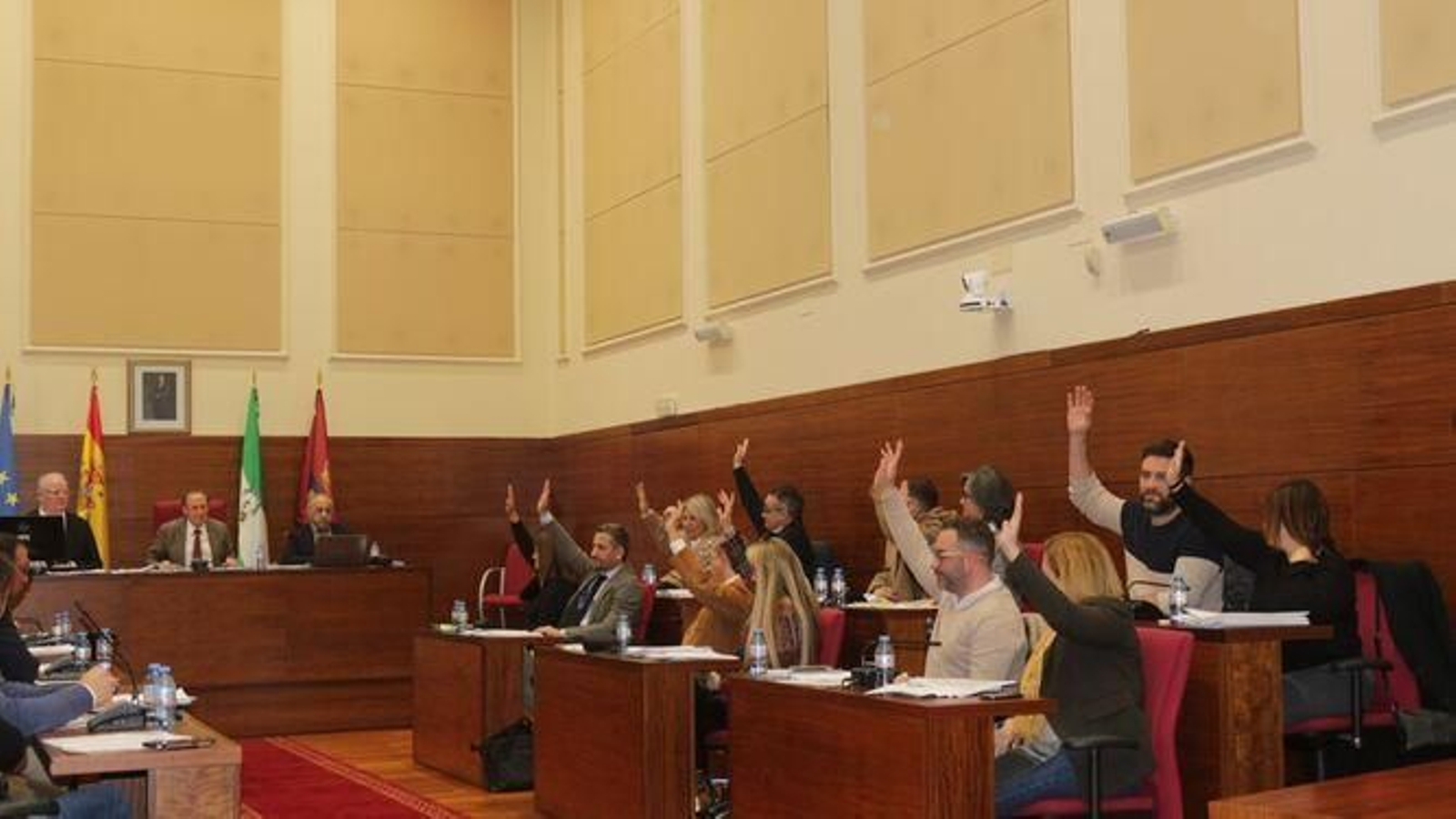 Imagen de archivo de una sesión plenaria.