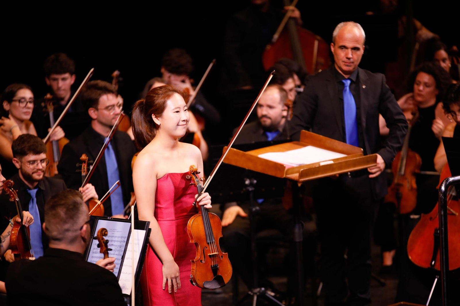 El concierto de la Orquesta de la UAL en el Auditorio Maestro Padilla, en imágenes
