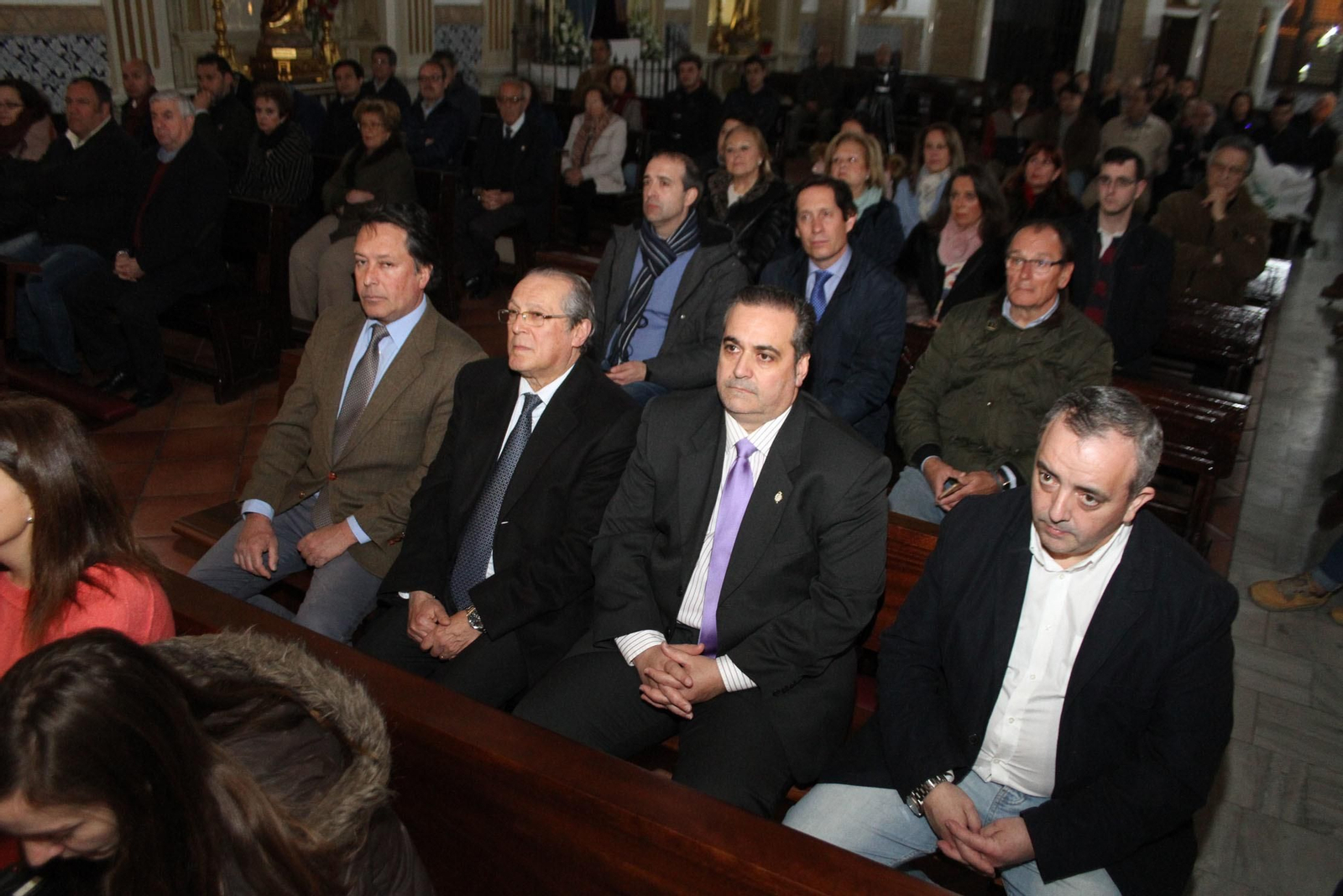 Imágenes de la Presentación del cartel del Vía Crucis de Pasión en las Agustinas