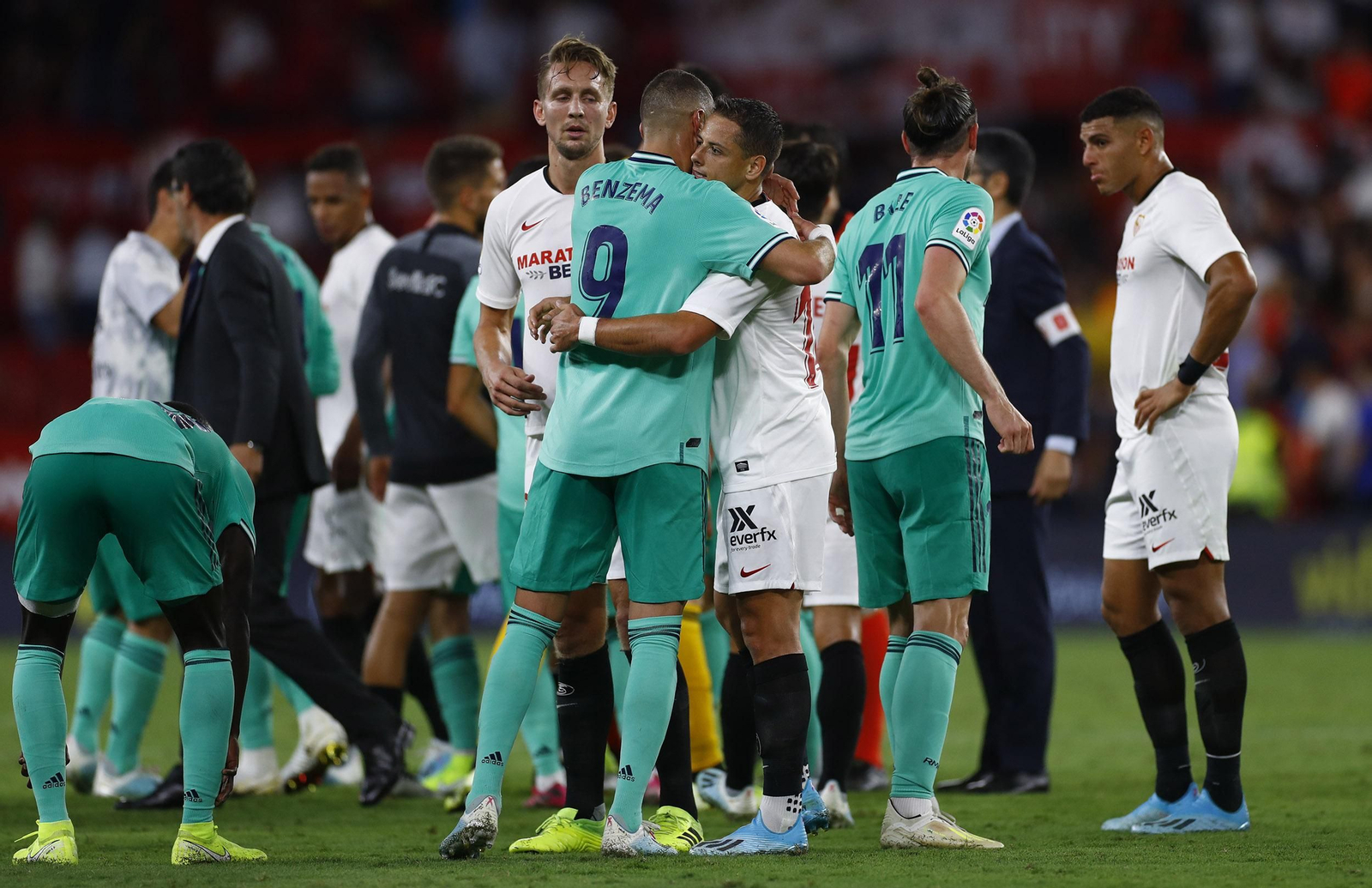 Las imágenes del Sevilla-Real Madrid