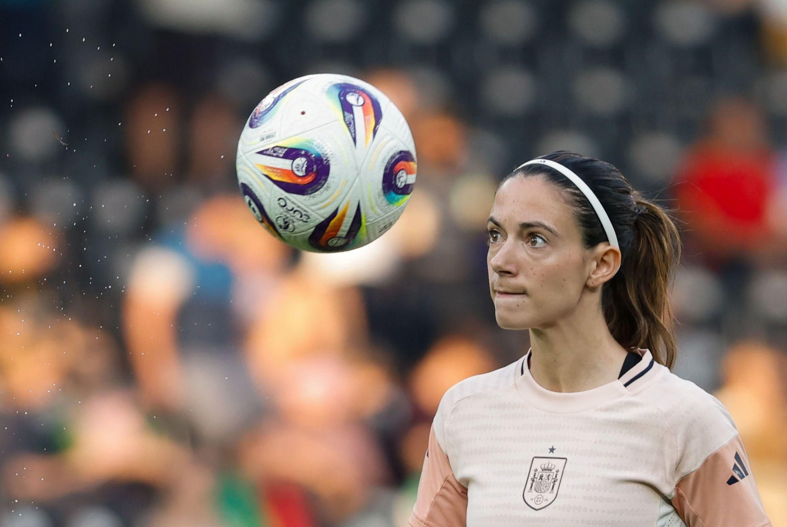 Las fotos del España - Portugal en la Eurocopa femenina