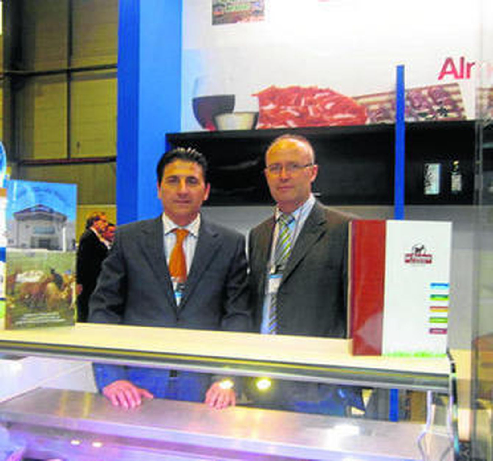 F. Magaña, gerente de Los Filabres, y A. Aránega, gerente de La Pastora.