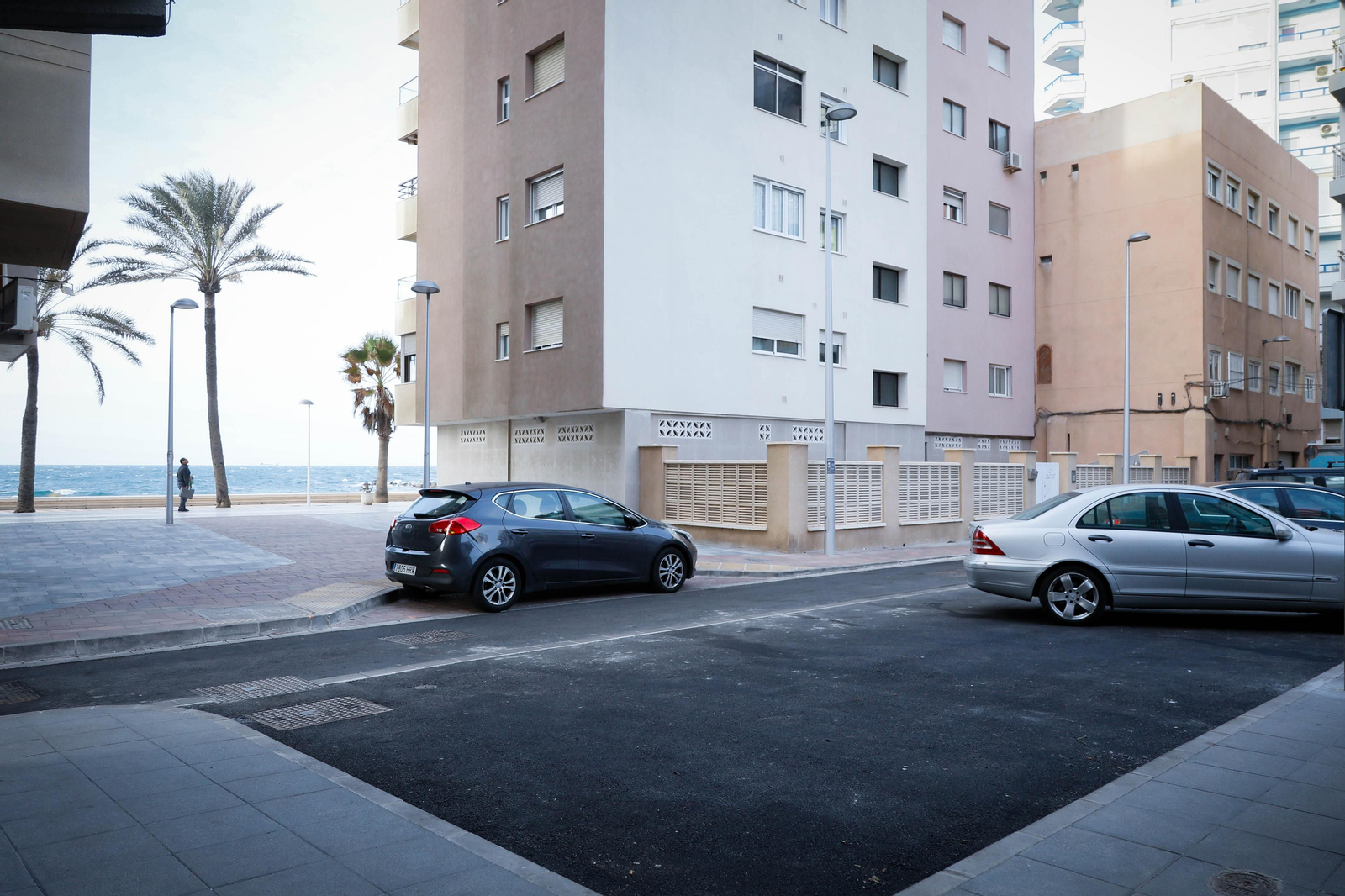 Imágenes de las calles en obras