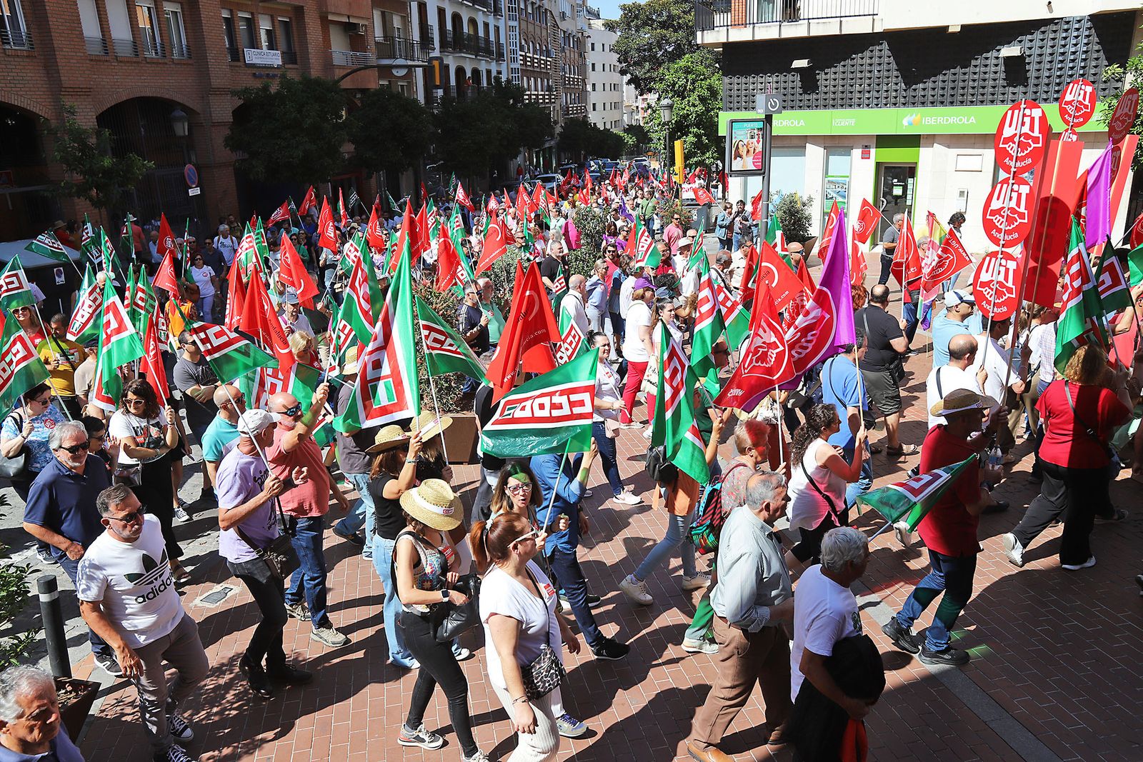 Imágenes de la Manifestación por el Día del Trabajador 2023 en Huelva