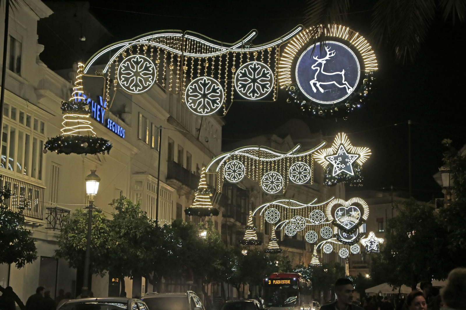 Alumbrado de Navidad en Jerez de la Frontera