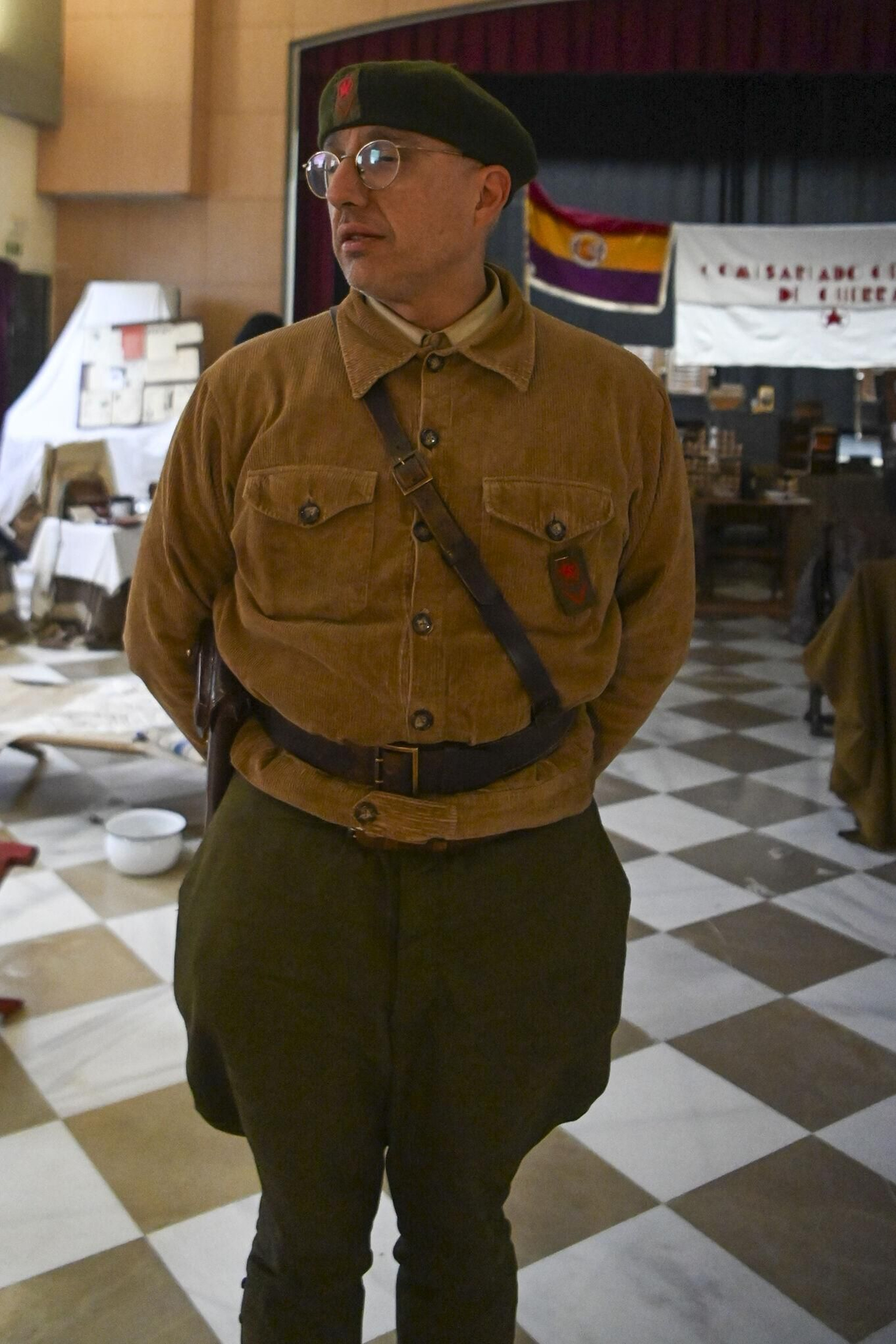 Las mejores imágenes de la recreación de un hospital durante la Guerra Civil en Beas de Granada