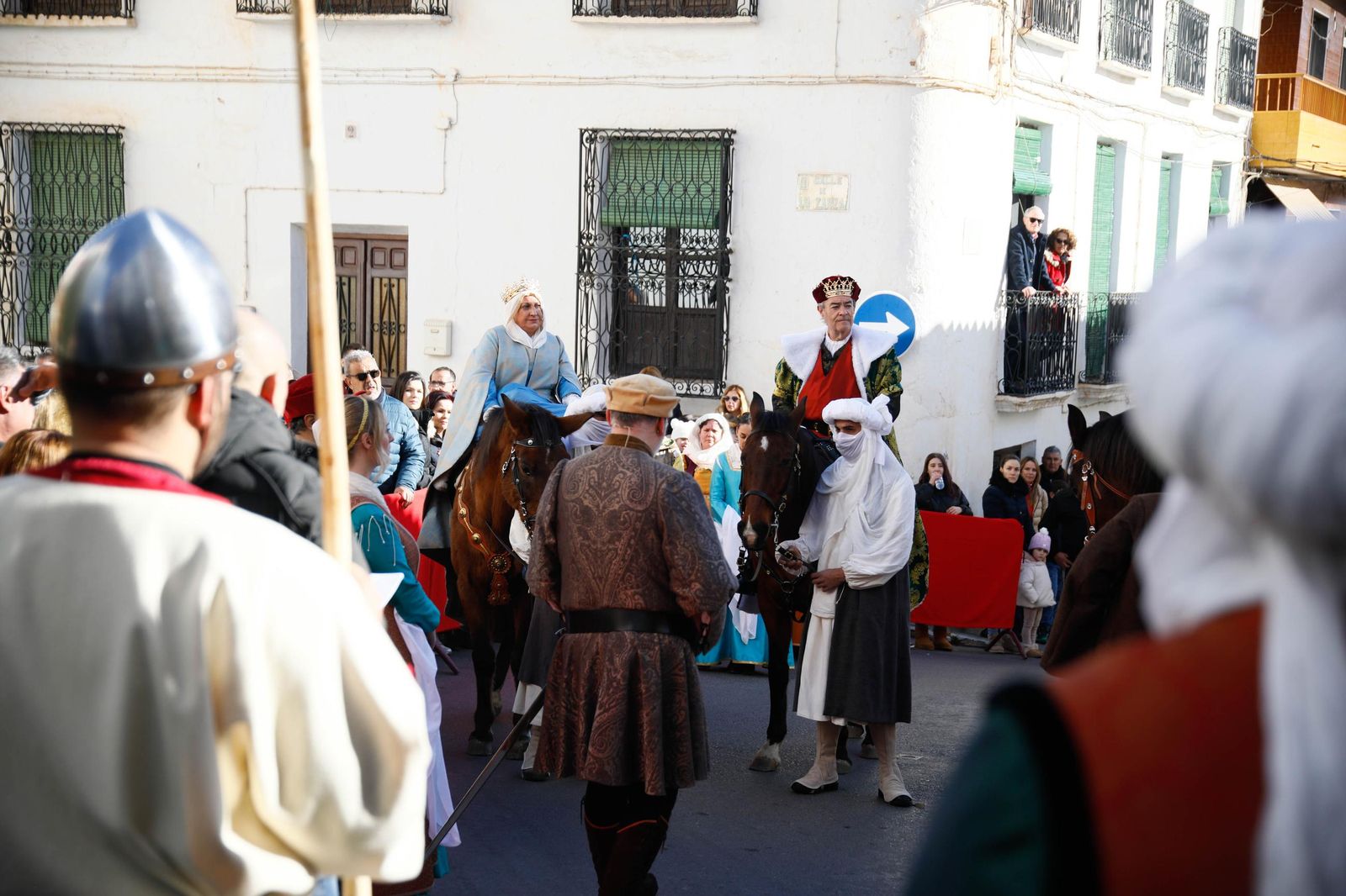 La Recreación de la Pernoctación de los Reyes Católicos en Fiñana, en imágenes