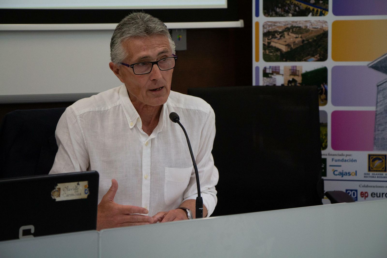 Rafael Rodríguez, presidente de la Asociación de la Prensa de Sevilla.