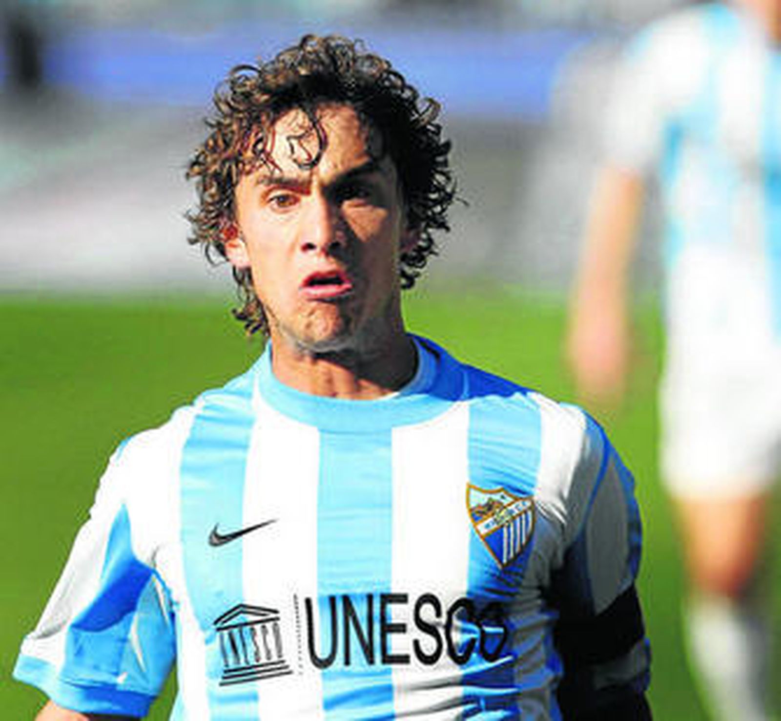 Sebastián Fernández celebra con furia el gol que logró ante el Mallorca en el último choque en casa.