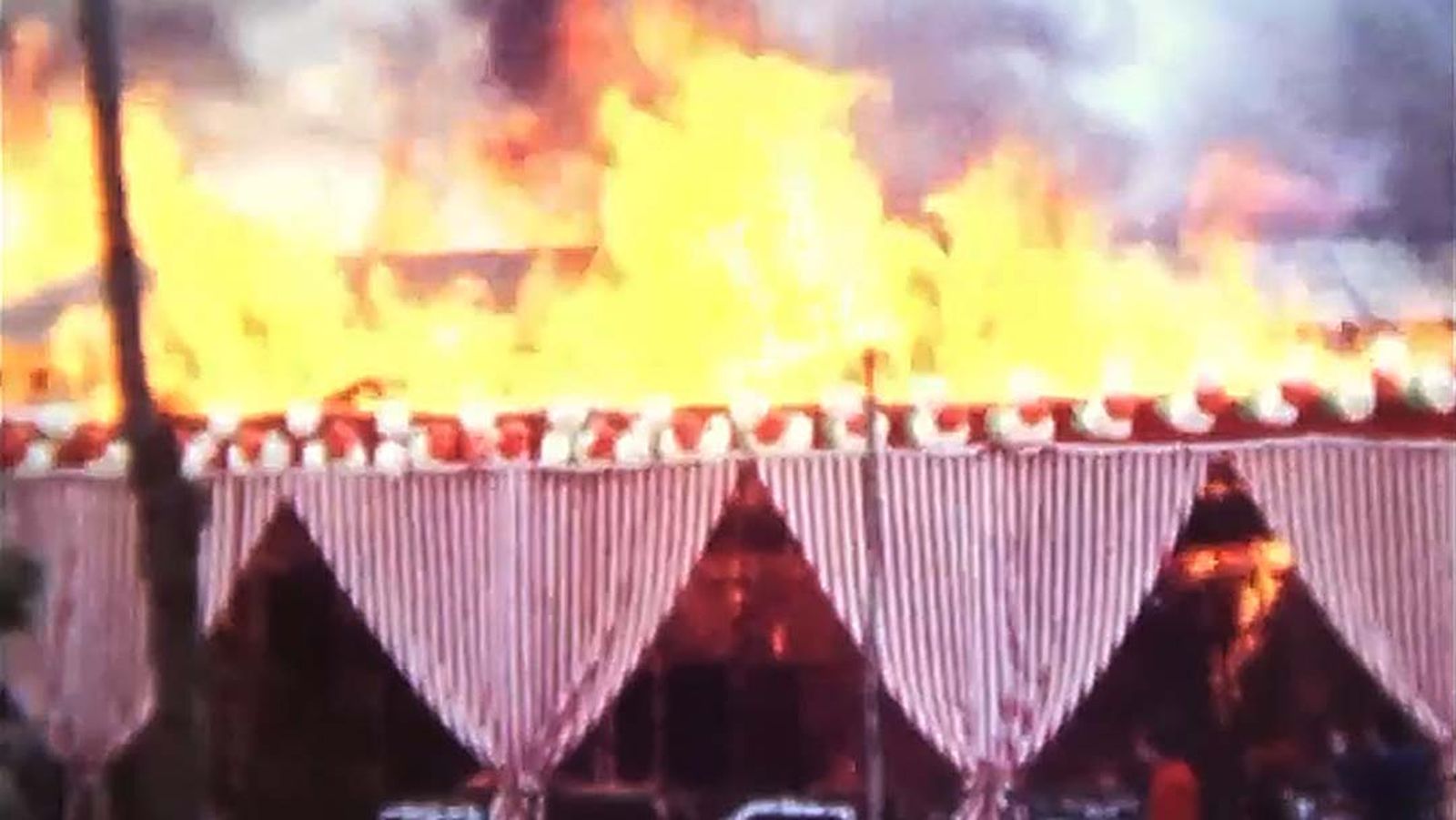 Incendio en la caseta del Labradores. Feria de 1.976