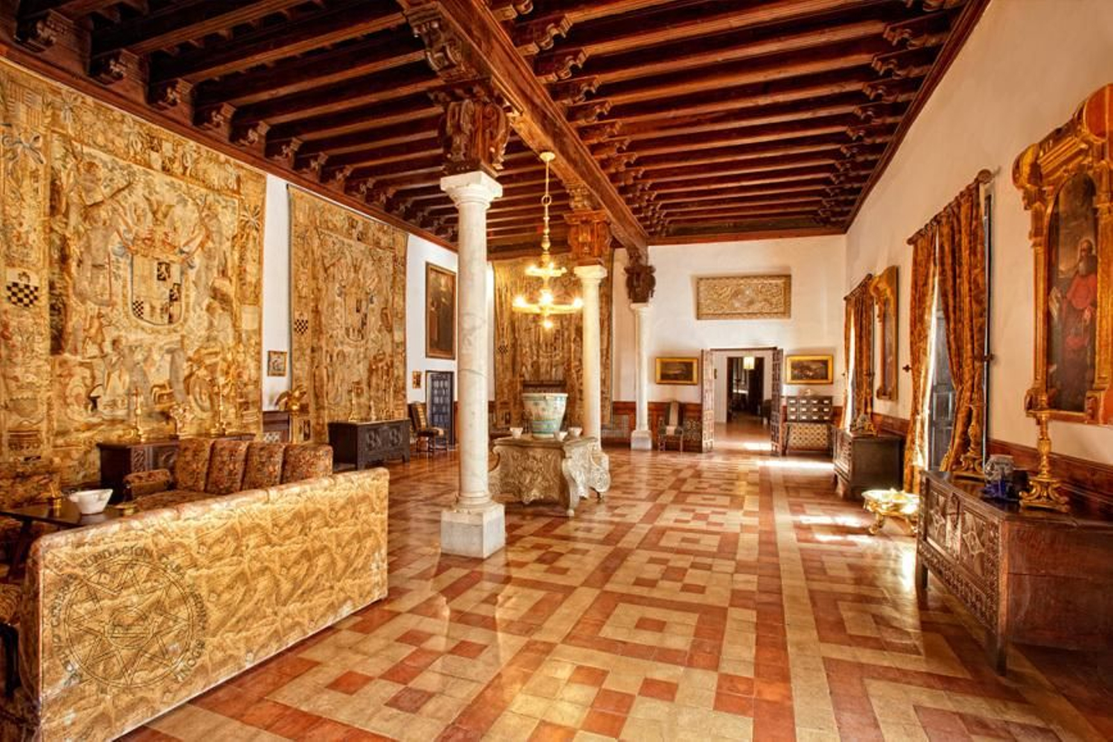 Extenso patrimonio Visita virtual al Palacio de los duques de Medina Sidonia, en Sanlúcar