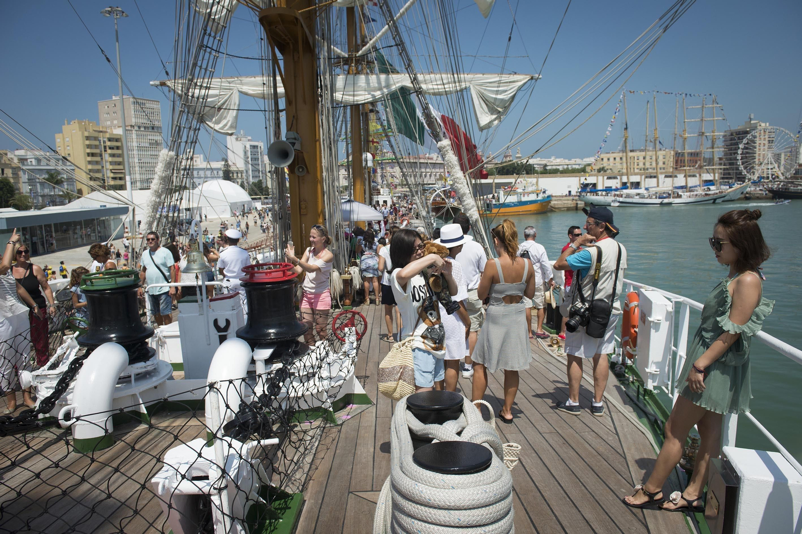 Imágenes de las grandes regatas que ha acogido Cádiz