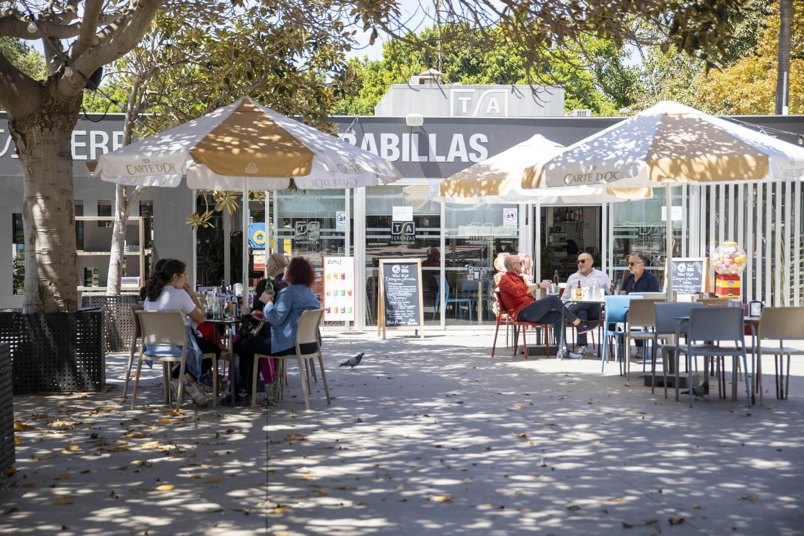 Las imágenes del apagón en Almería