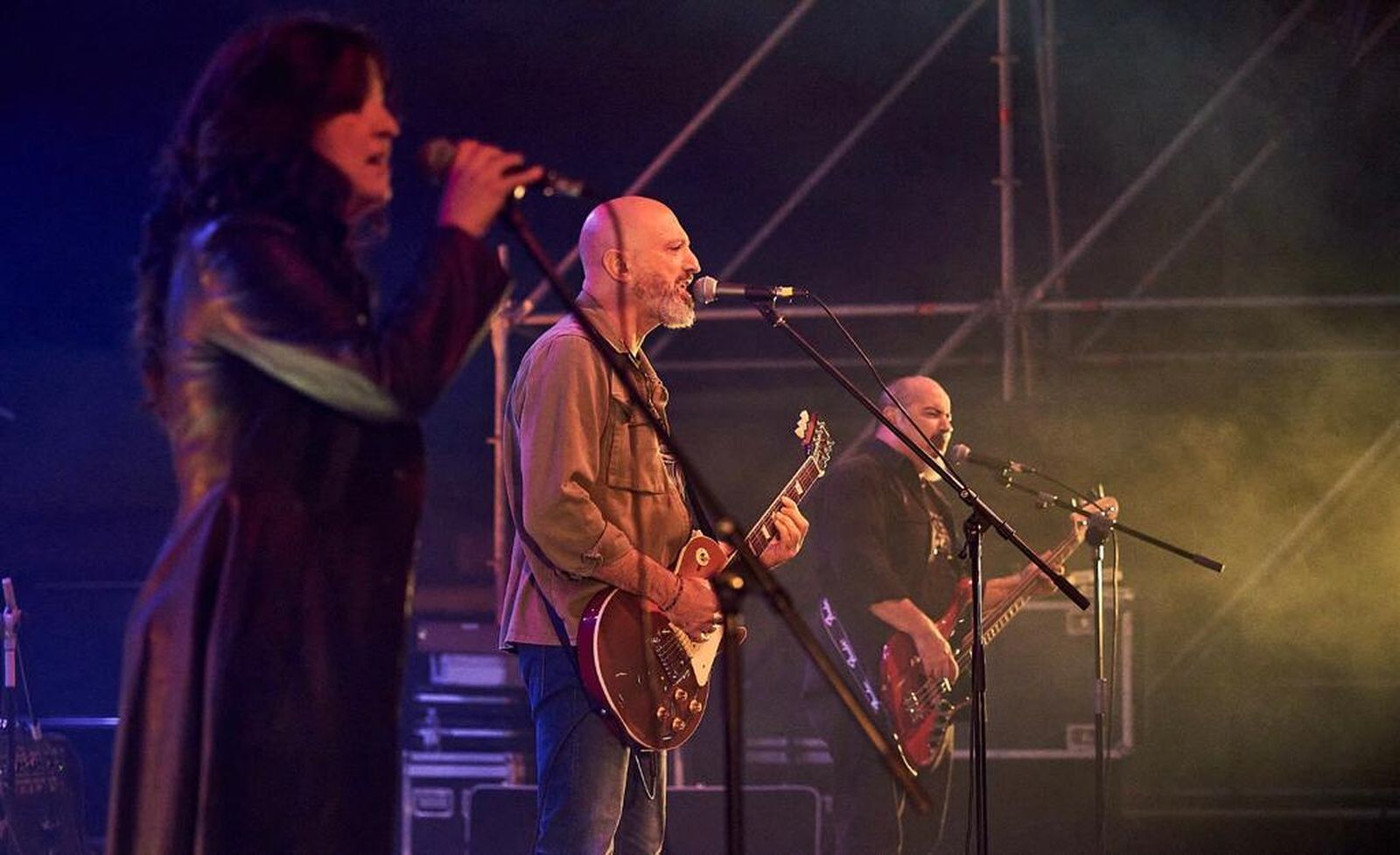 La banda de rock jerezana Décum, en el Festival Intramuros.