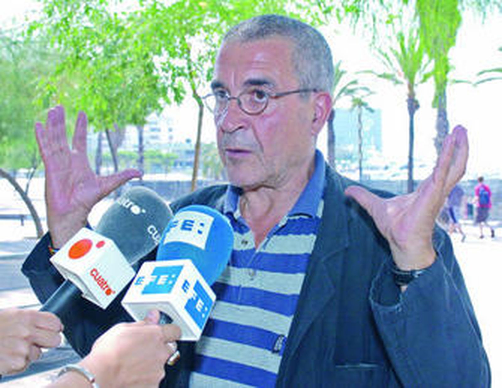 Pepe Rubianes en una imagen de archivo tras el estreno de su polémica obra 'Lorca eran todos'.