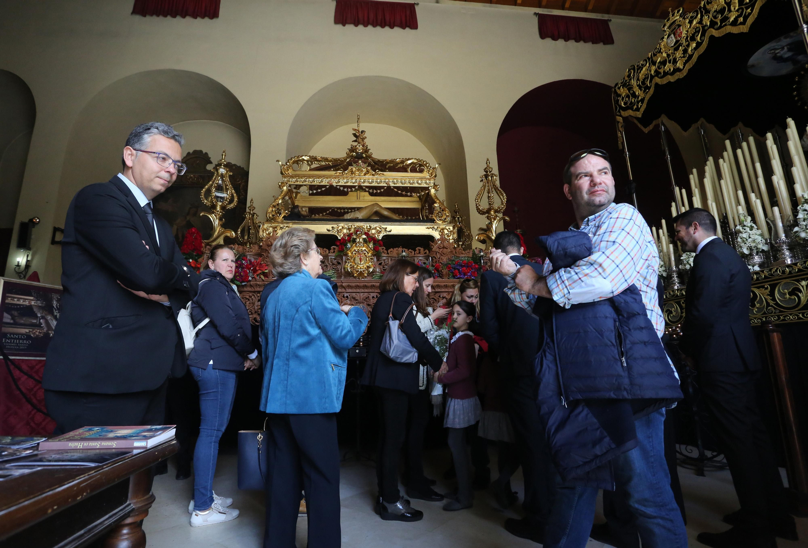 Imágenes de la Hermandad de Nuestra Señora de las Angustias, Santo Entierro de Cristo y Soledad de María