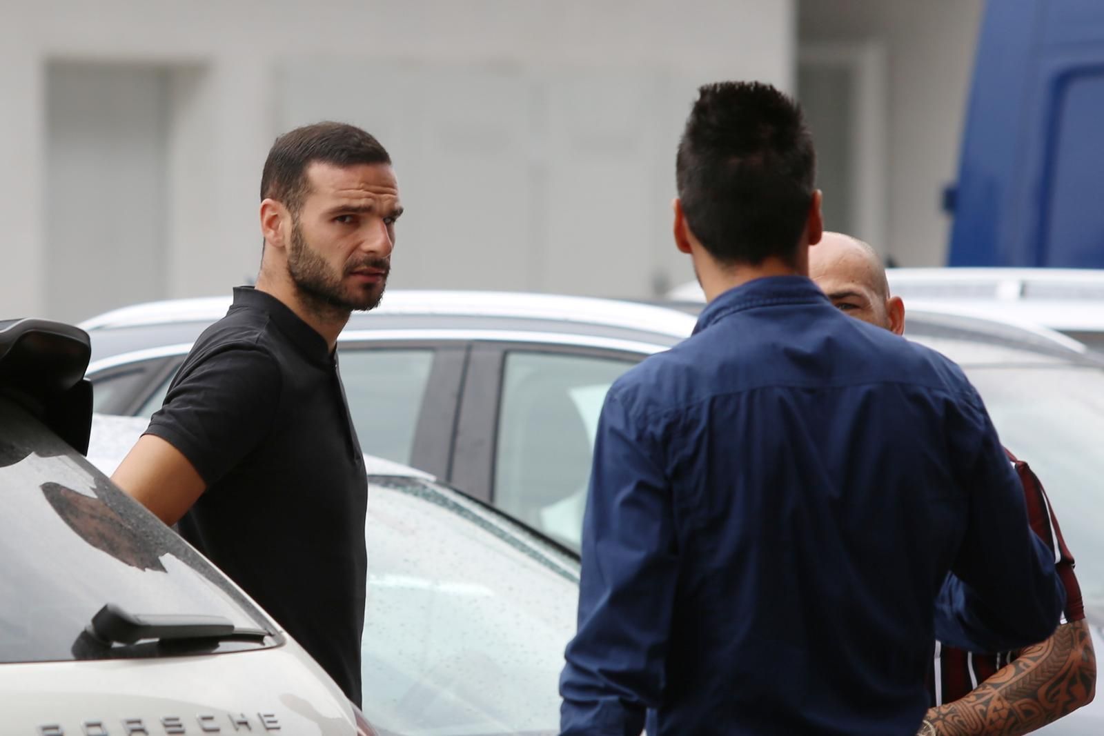 David Lombán, con Manolo Gaspar y Juan Rodríguez.