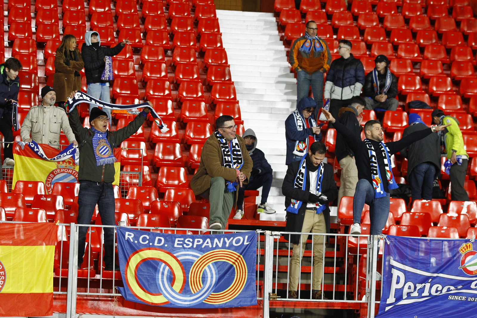 Imágenes del partido U.D. Almería-R.C.D. Espanyol