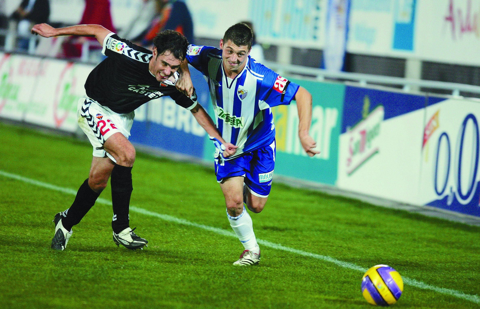 Las fotos de Jonatan Valle con el Málaga CF